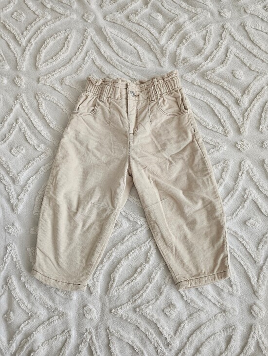 Zara Other - Zara Light Beige Corduroy Kids Pants
